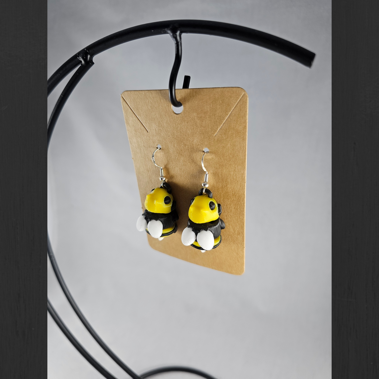 Articulated Bee Earrings