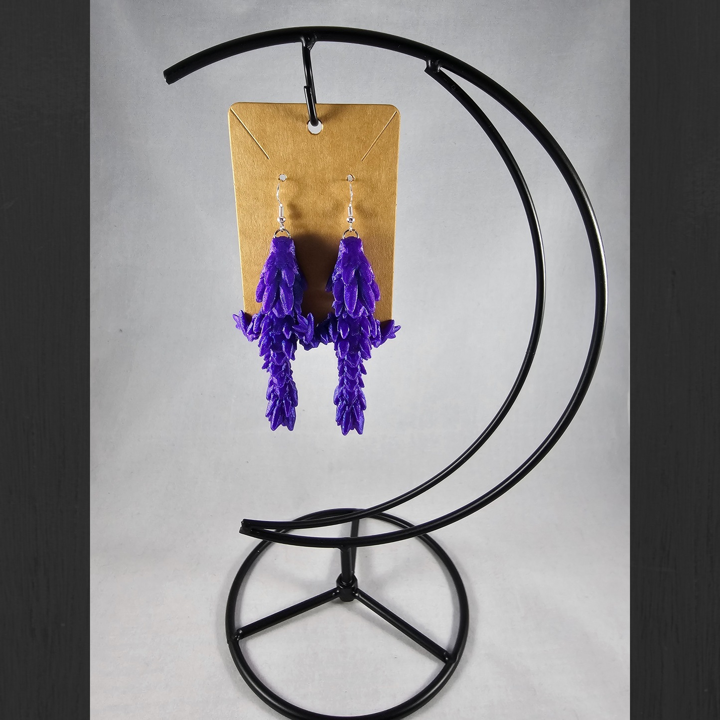Articulated Gem Dragon- Earrings