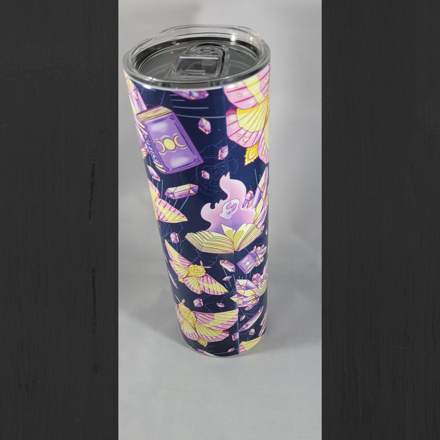 Witchy moth spells 20oz tumbler