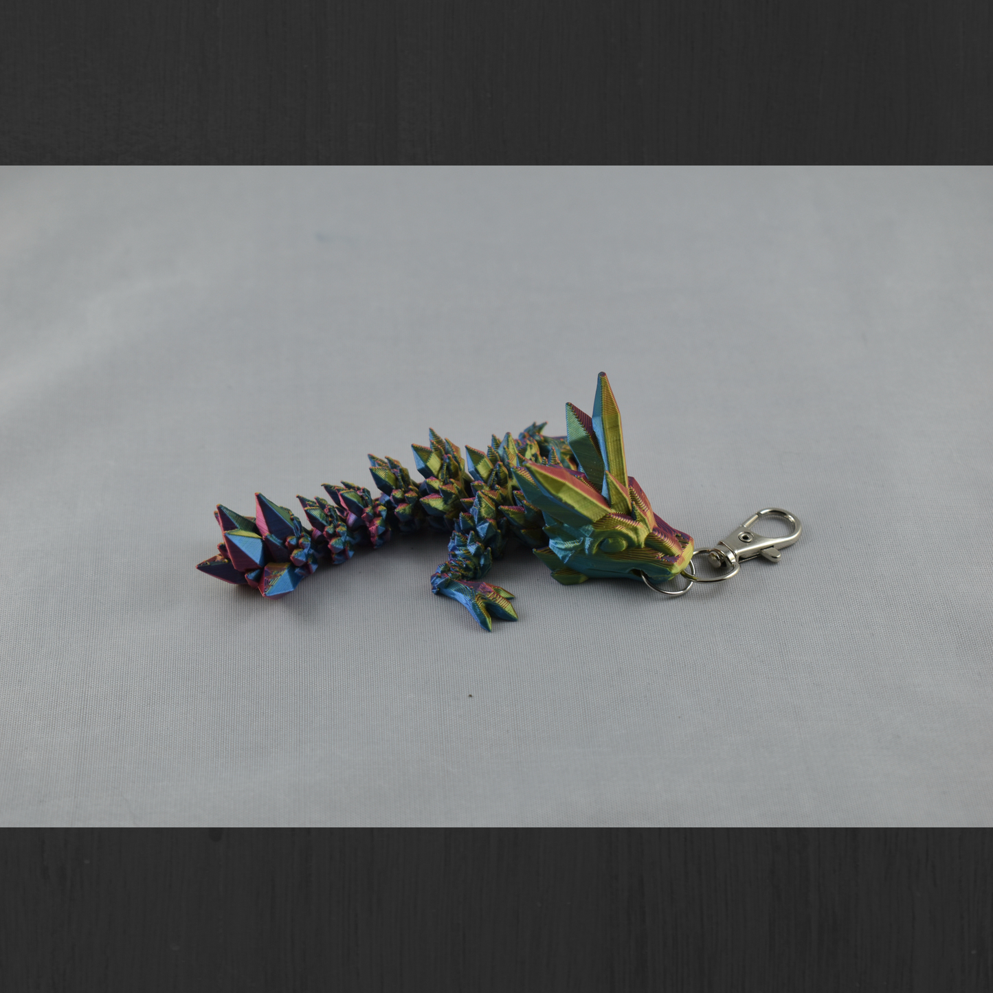 Articulated Crystal Dragon - Keychain