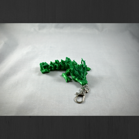 Articulated Forest Dragon - Keychain